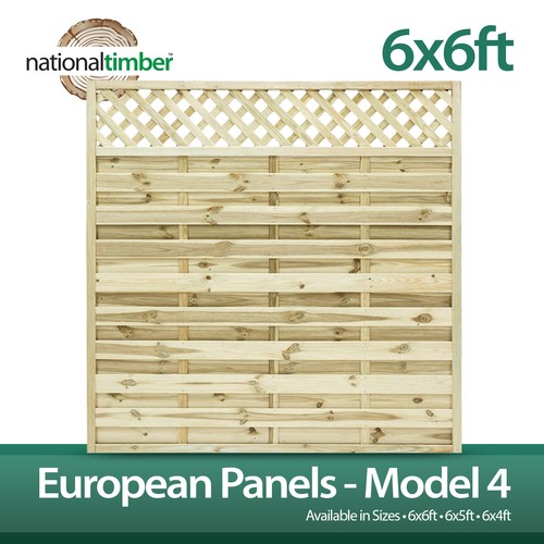 European garden fence - garden, panel