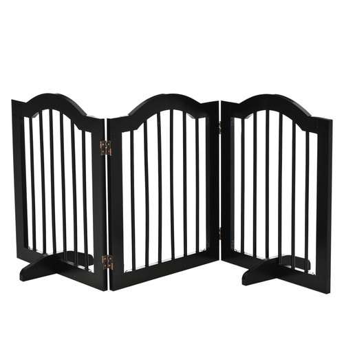 Pawhut panels dog gate - gate, w/