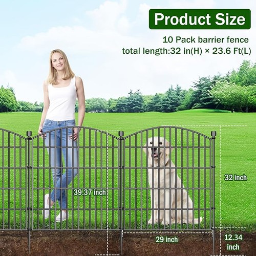 32inx 24ft garden fence - 32inx, animal