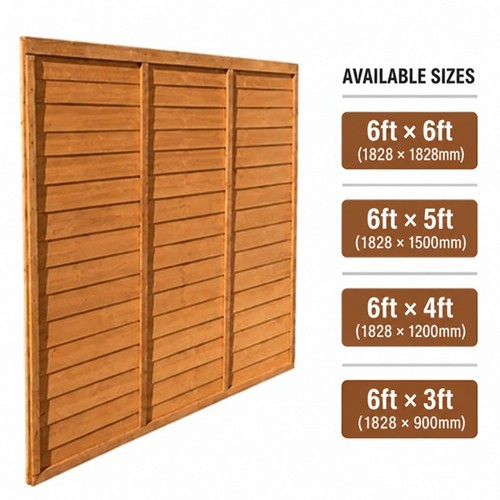 Fsc timber overlap garden - timber,