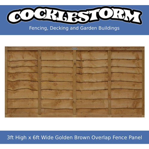 3ft high 6ft wide golden - 3ft,