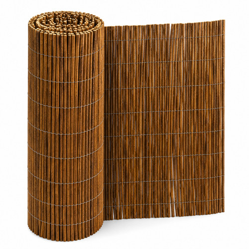 Natural willow fence screening - natural,