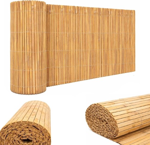 Heavy duty bamboo fence - bamboo,