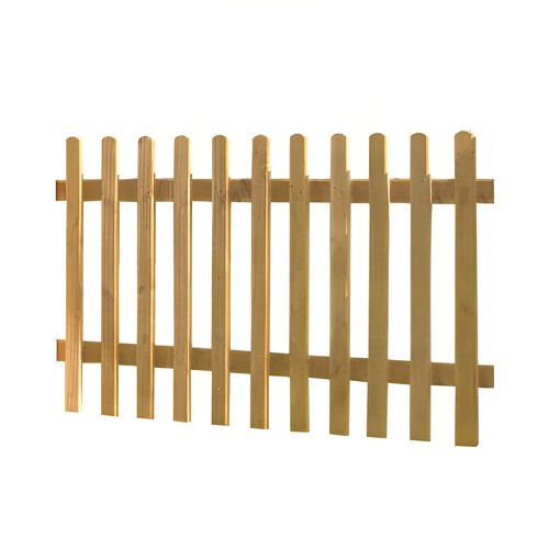 6x3ft wooden picket - 6x3ft,