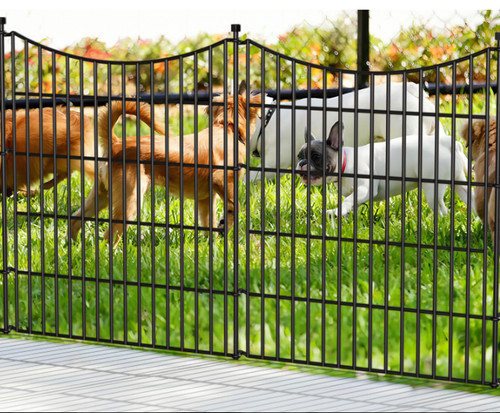 24ft long garden - long, fence
