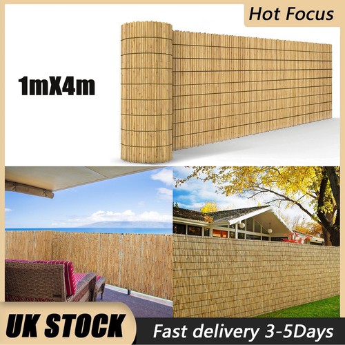1mx4m natural reed fence - 1mx4m,