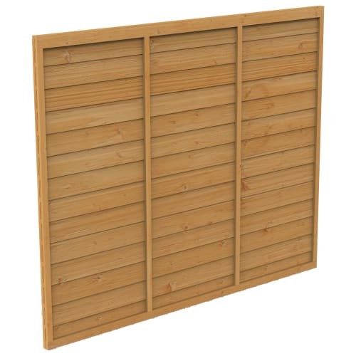 Overlap fence panel - overlap,