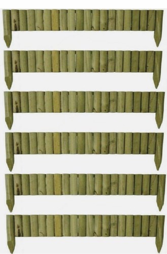 6pcs wooden log roll - log, border