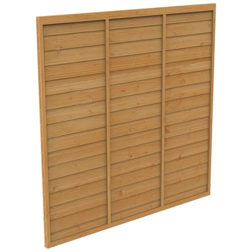 Overlap fence panel 6x6ft dip - panel,