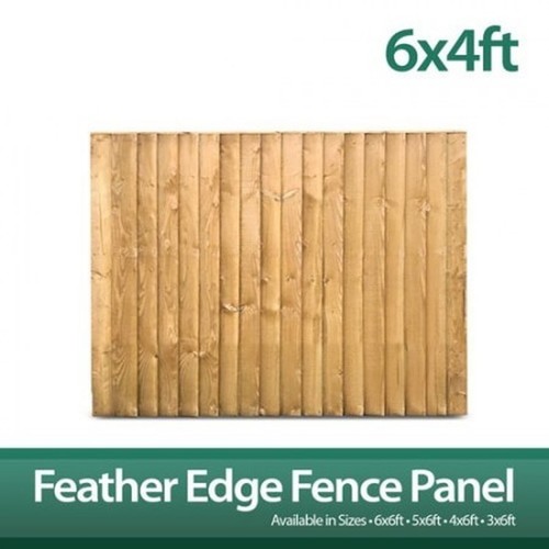 Feather edge panels - 4,