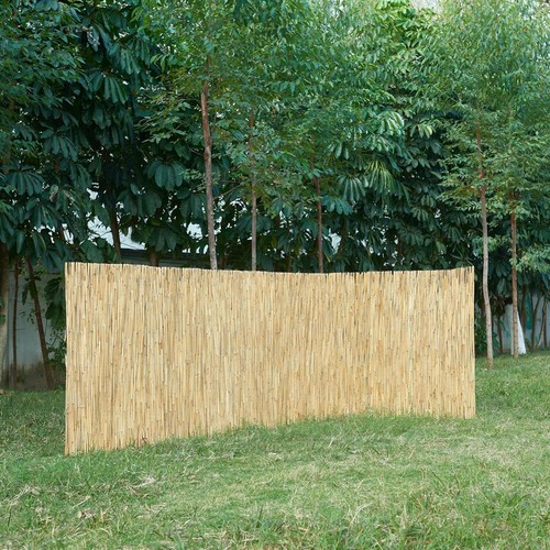 Natural bamboo screening - 4m,